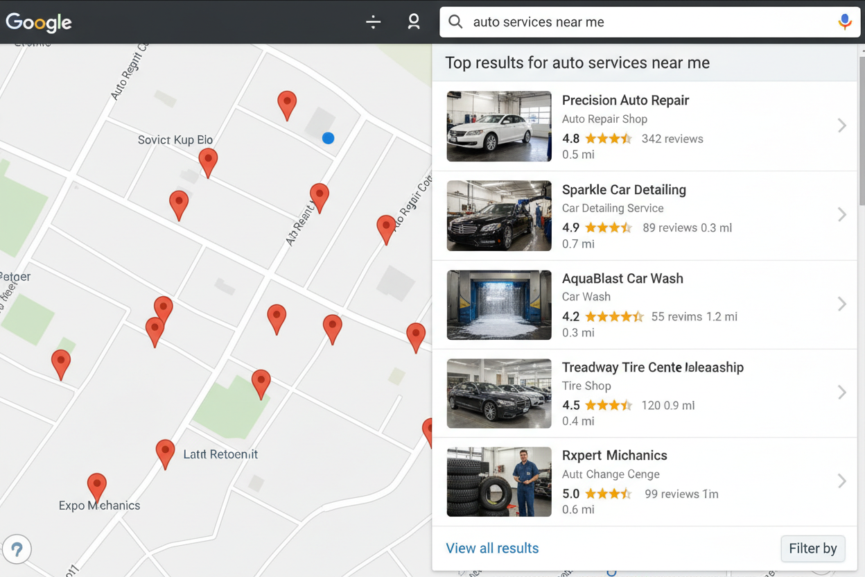 Why Most Auto Shops Are Invisible Online (And Don’t Know It)