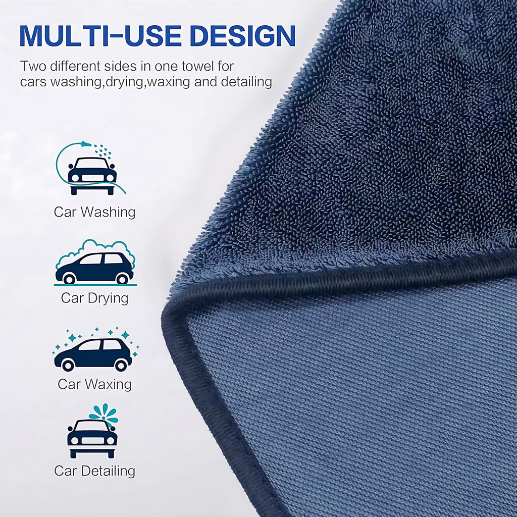 XAD Microfiber Twisted Loop Fibre 2-Pack - Designed in Canada