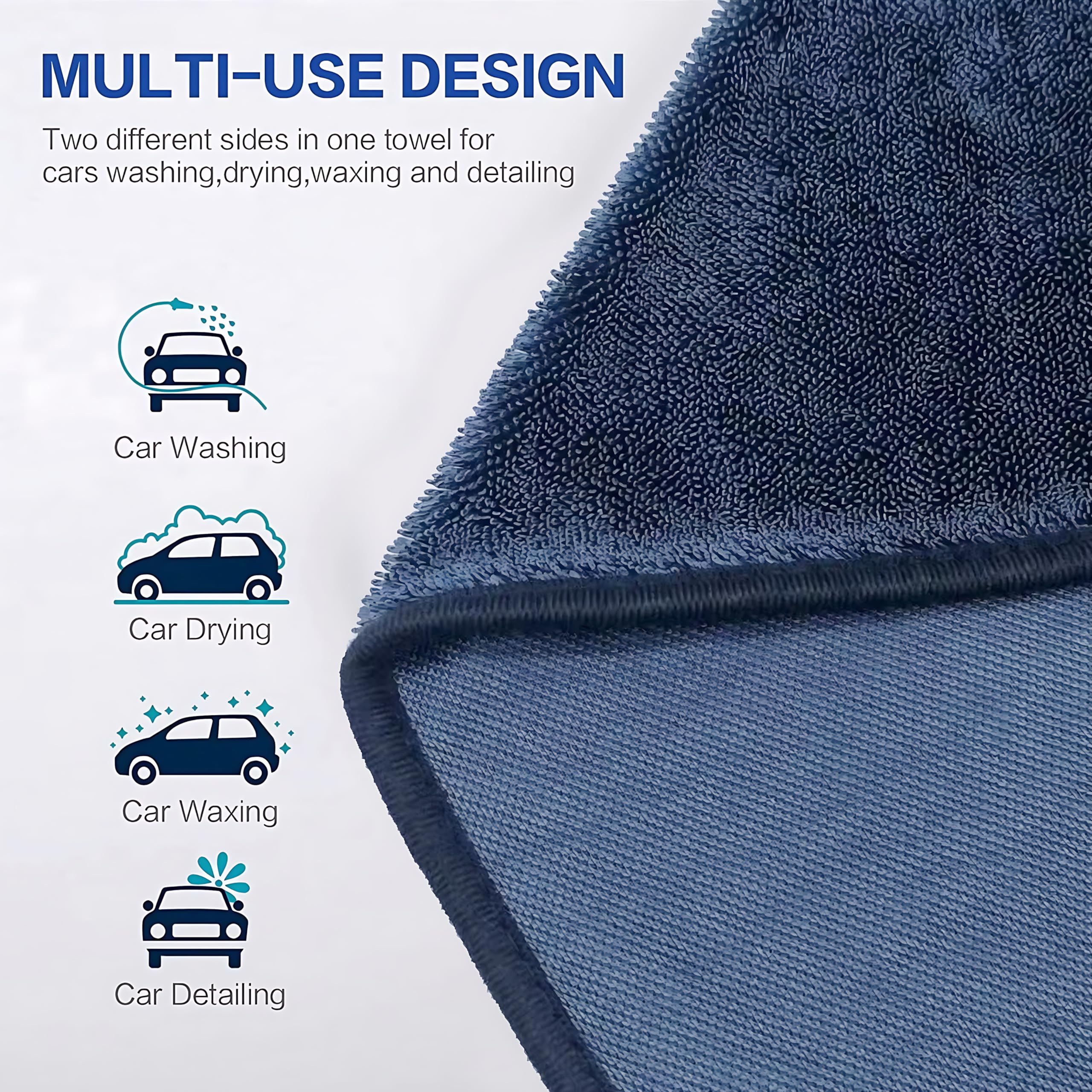 XAD Microfiber Twisted Loop Fibre 2-Pack - Designed in Canada